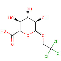 97-25-6 Trichloroethyl b-D-Glucuronide chemical structure
