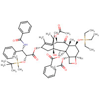 156413-61-5 7-O-(Triethylsilyl)-2'-O-tert-butyl(dimethyl)silyl Paclitaxel chemical structure
