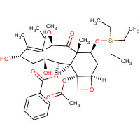 115437-18-8 7-O-(Triethylsilyl)-10-deacetyl Baccatin III chemical structure