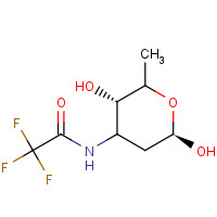 52471-40-6 N-(Trifluoroacetamido)daunosamine chemical structure