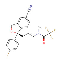 1076199-46-6 rac-N-Trifluoroacetodesmethyl Citalopram chemical structure