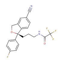1076199-47-7 N-Trifluoroacetodidemethyl Citalopram chemical structure