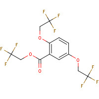 50778-57-9 2,2,2-Trifluoroethyl 2,5-Bis(2,2,2-trifluoroethoxy)benzoate chemical structure