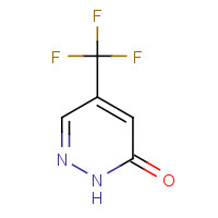 244268-34-6 5-Trifluoromethyl-2H-pyridazine-3-one chemical structure
