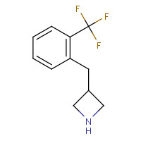 937626-43-2 3-[[2-(Trifluoromethyl)phenyl]methyl]azetidine chemical structure