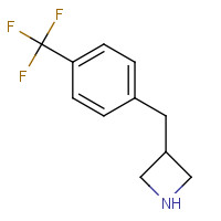 937614-88-5 3-[[4-(Trifluoromethyl)phenyl]methyl]azetidine chemical structure