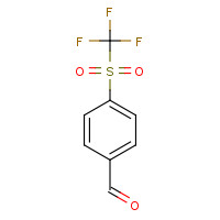 650-89-5 4-(Trifluoromethylsulfonyl)benzaldehyde chemical structure