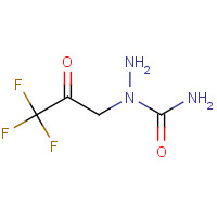 244268-37-9 2-(3,3,3-Trifluoro-2-oxopropylidene)hydrazinecarboxamide chemical structure