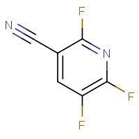 870065-73-9 2,5,6-Trifluoro-3-pyridinecarbonitrile chemical structure