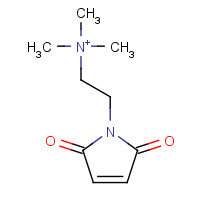 69684-10-2 N-[2-(Trimethylammonium)ethyl]maleimide Chloride chemical structure