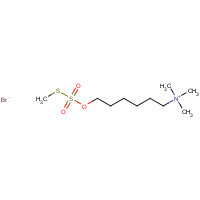 1041424-77-4 [6-(Trimethylammonium)hexyl] Methanethiosulfonate Bromide chemical structure