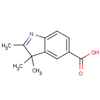 84100-84-5 2,3,3-Trimethyl-5-carboxyindolenine chemical structure