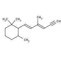 25576-25-4 1,3,3-Trimethyl-2-[(1E,3E)-3-methyl-1,3-hexadien-5-ynyl]-cyclohexane chemical structure