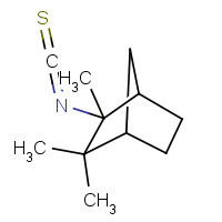 86239-97-6 2,3,3-Trimethyl-2-norbornyl Isothiocyanic Acid Ester chemical structure