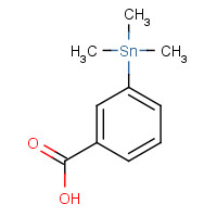 161767-56-2 3-Trimethylstannyl Benzoic Acid chemical structure