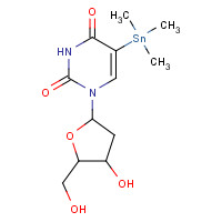 146629-34-7 5-(Trimethylstannyl)-2'-deoxyuridine chemical structure
