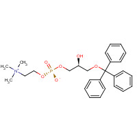 103675-56-5 1-O-Trityl-sn-glycero-3-phosphocholine chemical structure
