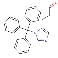 186096-23-1 3-(1-Tritylimidazol-4-yl) Propionaldehyde chemical structure