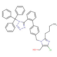 124751-00-4 N-Trityl Losartan chemical structure