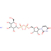 28053-08-9 Uridine 5'-Diphosphoglucose Disodium Salt chemical structure