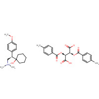 272788-00-8 R-Venlafaxine-di-p-toluoyl-D-tartrate Salt chemical structure