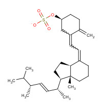 1784-46-9 Vitamin D2 Sulfate Sodium Salt chemical structure
