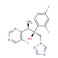 137234-63-0 ent-Voriconazole chemical structure