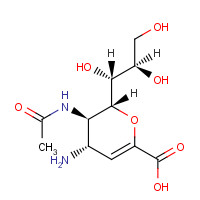 130525-62-1 Zanamivir Amine chemical structure