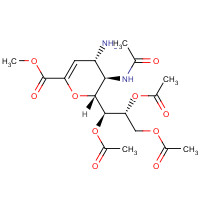 139110-70-6 Zanamivir Amine Triacetate Methyl Ester chemical structure