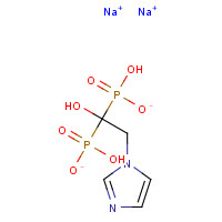 165800-07-7 Zoledronic Acid, Disodium Salt, Tetrahydrate chemical structure