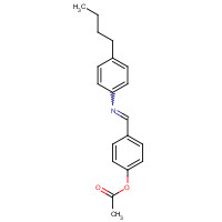 36395-07-0 p-Acetoxybenzylidene p-Butylaniline chemical structure