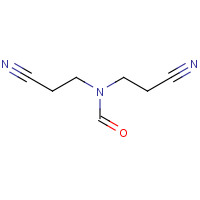 3445-84-9 NN-Bis(2-cyanoethyl)formamide, Pract. chemical structure