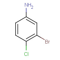 823-54-1 3-Bromo-4-chloroaniline chemical structure