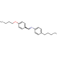 29743-09-7 p-Butoxybenzylidene p-Butylaniline chemical structure