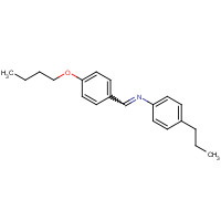 37599-83-0 p-Butoxybenzylidene p-Propylaniline chemical structure