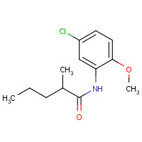209683-34-1 5'-Chloro-2'-methoxy-2-methylvaleranilide chemical structure