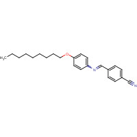 67363-89-7 p-Cyanobenzylidene p-Nonyloxyaniline chemical structure