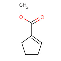 25662-28-6 1-Cyclopentenecarboxylic acid methyl ester chemical structure