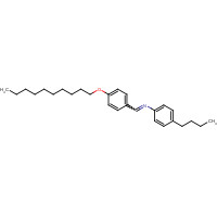 51749-29-2 p-Decyloxybenzylidene p-Butylaniline chemical structure