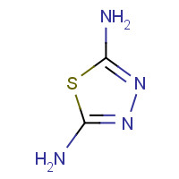2937-81-7 2,5-Diamino-1,3,4-thiadiazole chemical structure