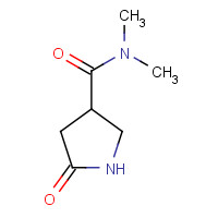 89851-99-0 NN'-Dimethyl-5-pyrrolidinone-3-carboxamide chemical structure