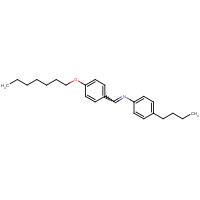 29743-12-2 p-Heptyloxybenzylidene p-Butylaniline chemical structure
