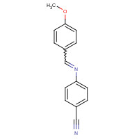 13036-19-6 p-Methoxybenzylidene p-Cyanoaniline chemical structure