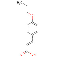 69033-81-4 4-Propoxycinnamic acid chemical structure