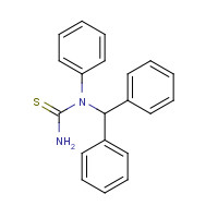 76758-01-5 N-Triphenylmethylthiourea chemical structure