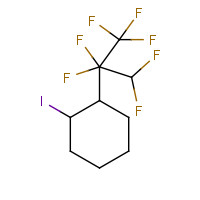 4316-00-1 1-Iodo-2-(heptafluoroisopropyl)cyclohexane chemical structure