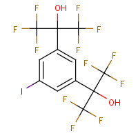 53173-72-1 3,5-Bis(1,1,1,3,3,3-hexafluoro-2-hydroxypropyl)-iodobenzene chemical structure
