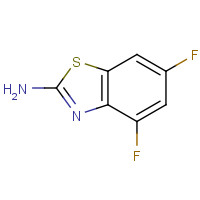 119256-40-5 2-Amino-4,6-difluorobenzothiazole chemical structure