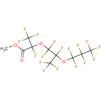 26131-32-8 Perfluoro-2,5-dimethyl-3,6-dioxanonanoic acid methyl ester chemical structure