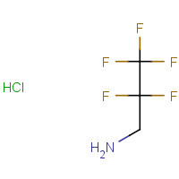 374-14-1 2,2,3,3,3-Pentafluoropropylamine hydrochloride chemical structure